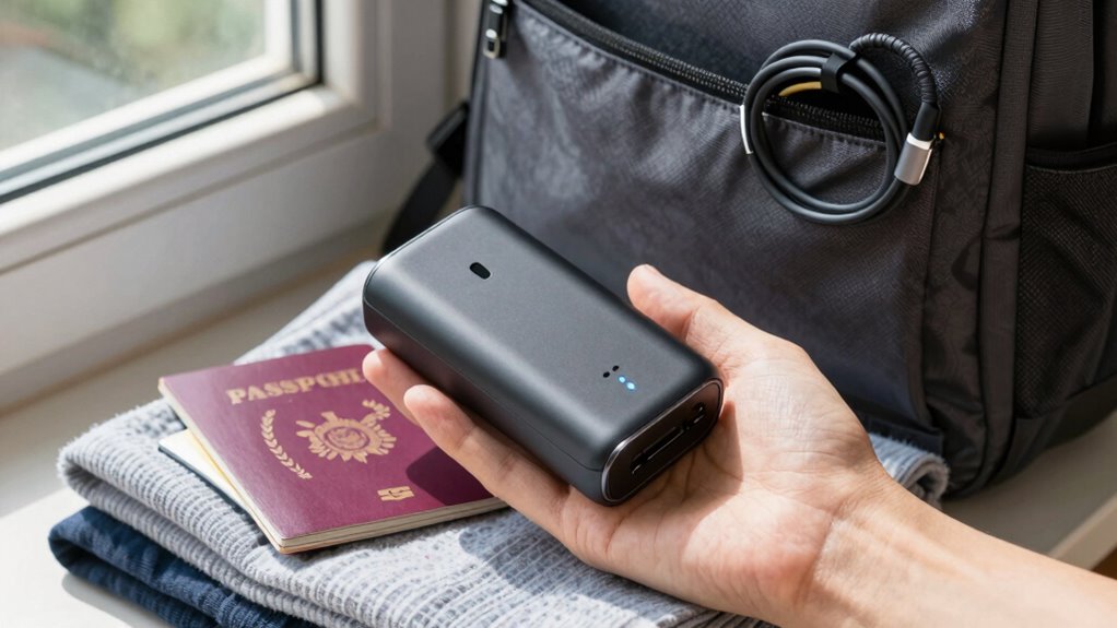 efficient portable charger packing