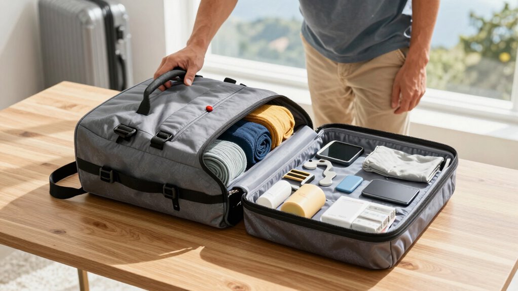 efficient stylish organized travel packing