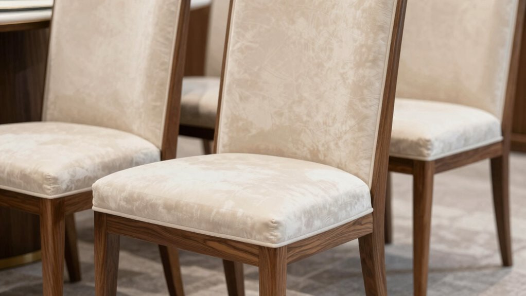 elegant balanced chair proportions