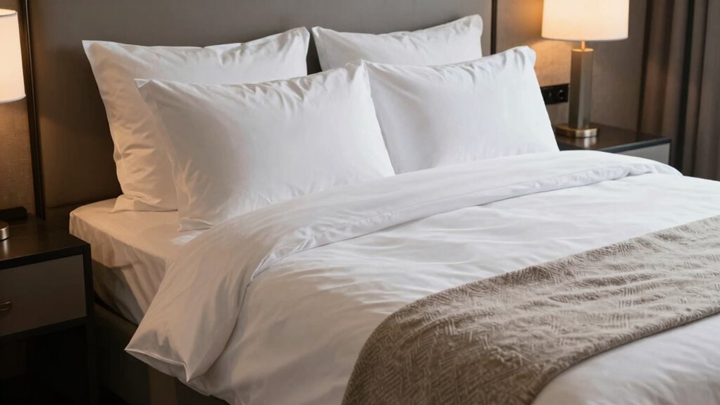 elegant relaxing bedroom details