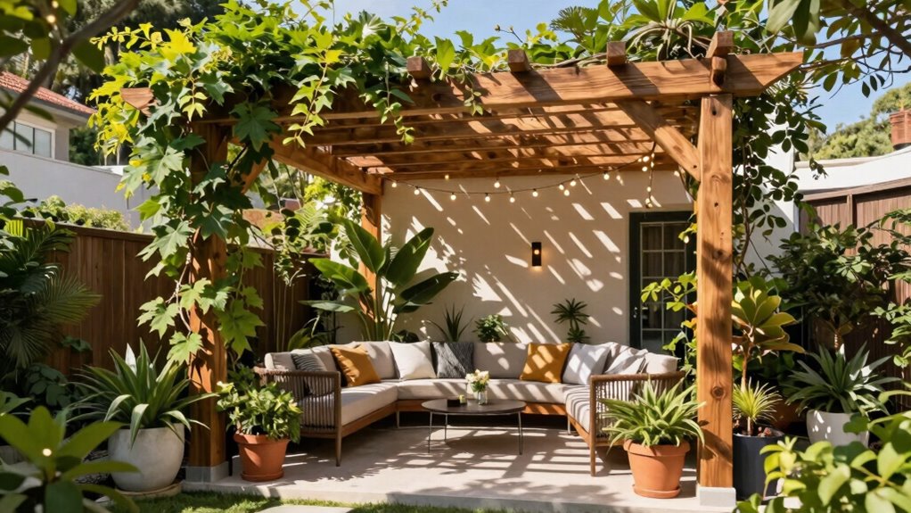 enhanced outdoor living space