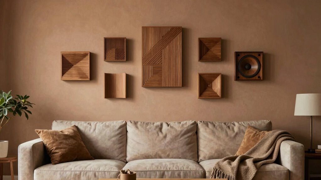 even sound evenly dispersed