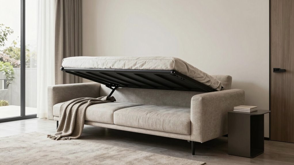 flexible space saving guest furniture