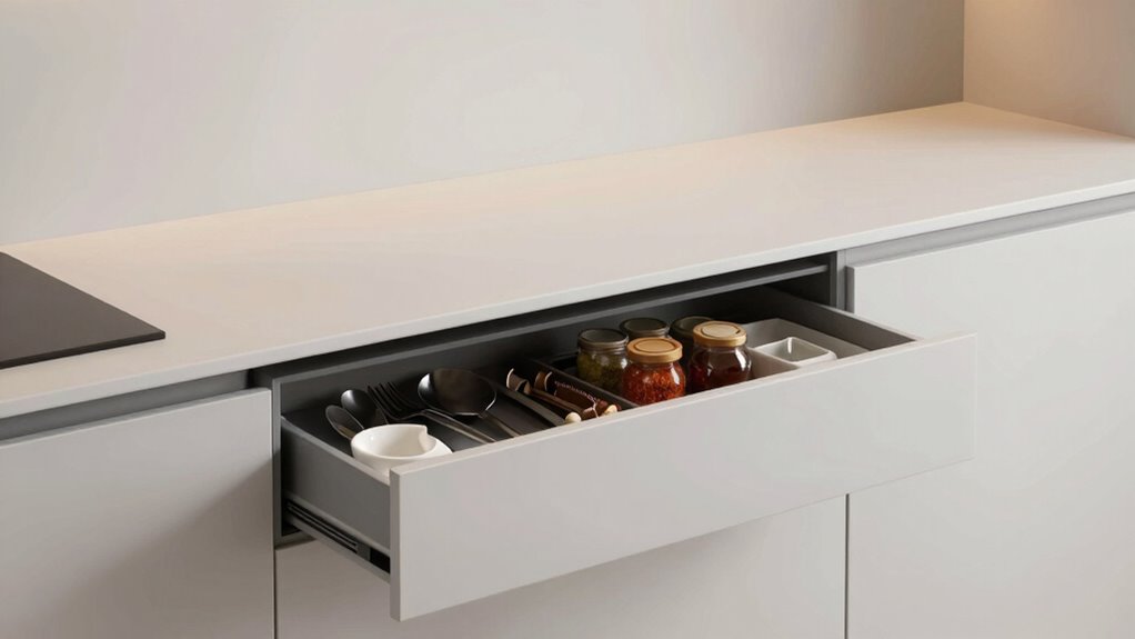 hidden storage for clutter