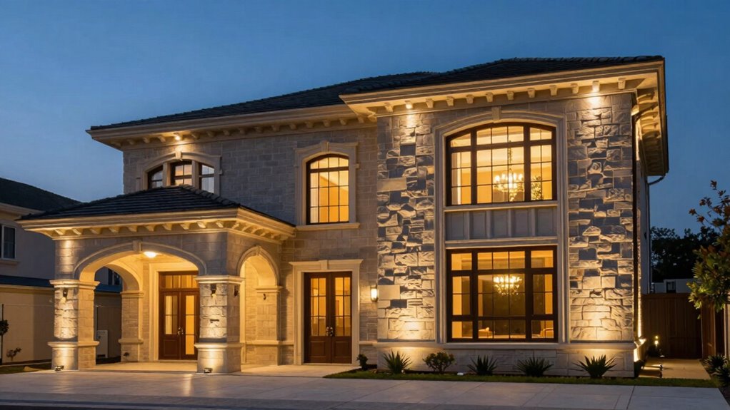 highlighting architectural features