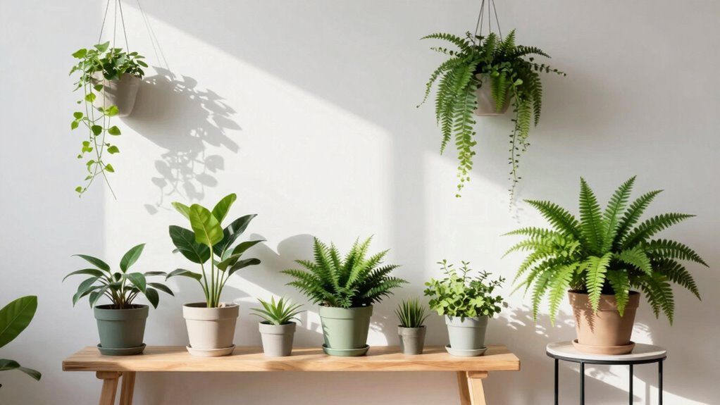 indoor plants enhance space