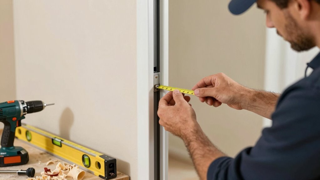 interior door installation steps