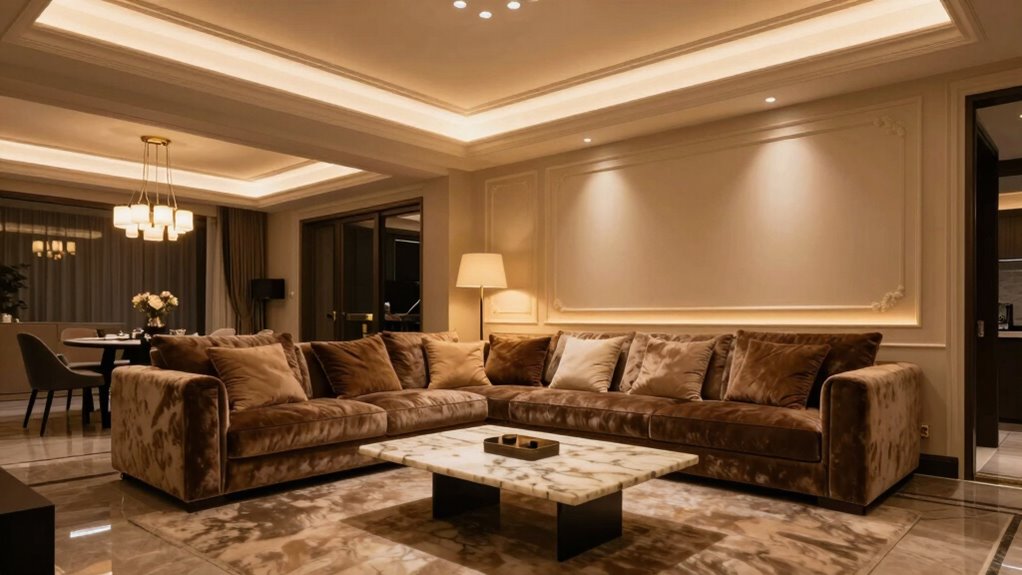 layered balanced lighting design