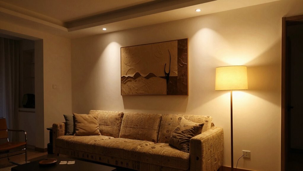layered balanced lighting design