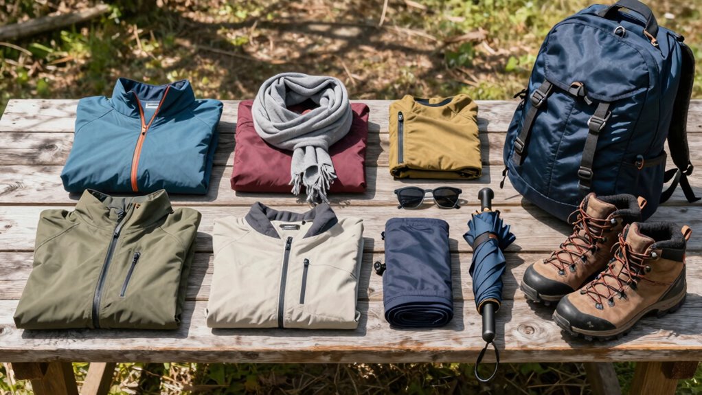 layered clothing essentials
