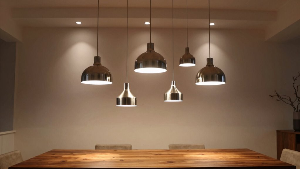 layered lighting creates ambiance