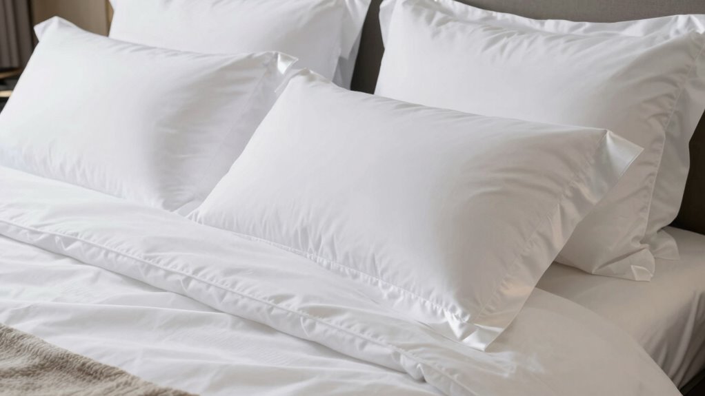 luxurious breathable well maintained bedding