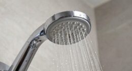 luxurious refreshing shower experience
