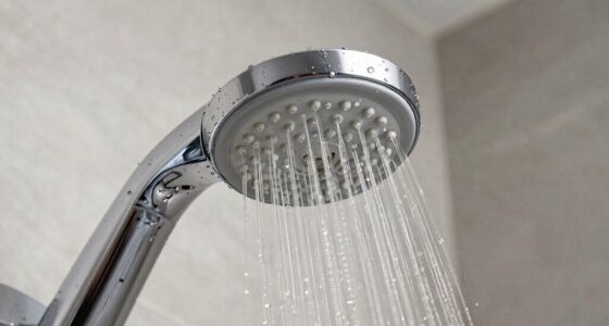 luxurious refreshing shower experience