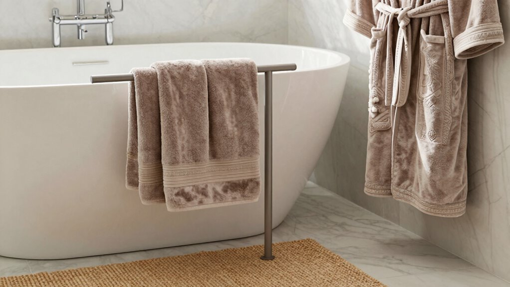 luxurious textures and accessories