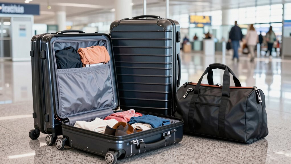 matching luggage to trip duration