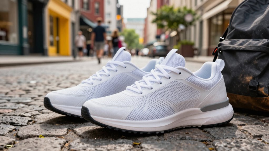 matching stylish comfortable footwear