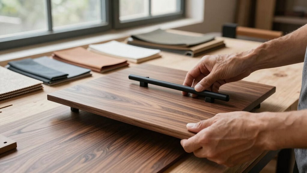 material selection and finishes