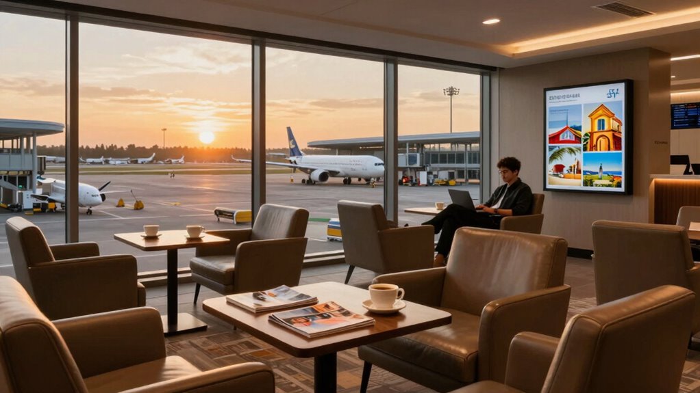 maximize layover comfort and entertainment