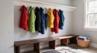 maximize mudroom efficiency