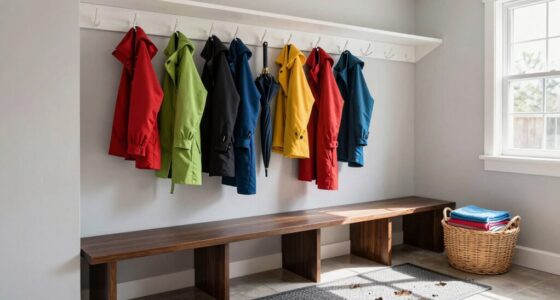 maximize mudroom efficiency