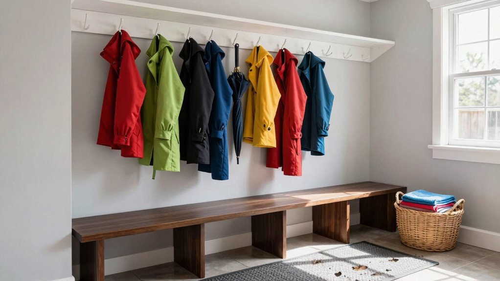 maximize mudroom efficiency