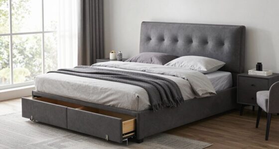 maximize small bedroom storage