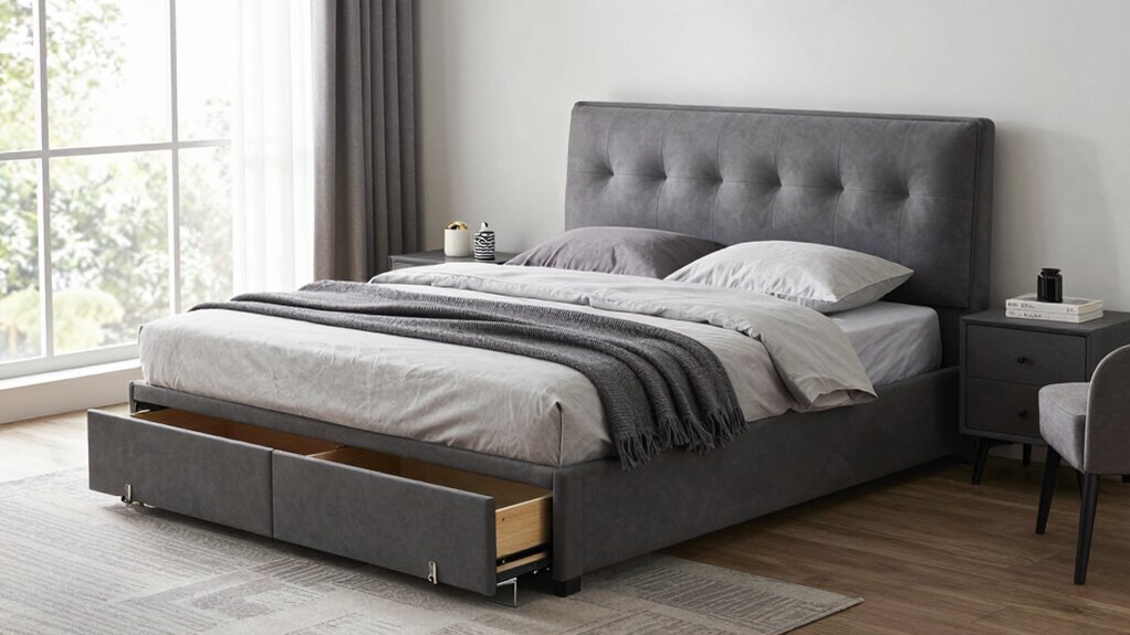 maximize small bedroom storage