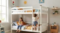 maximize space with bunk beds