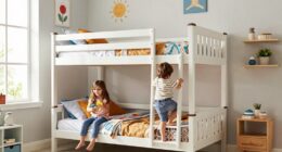 maximize space with bunk beds