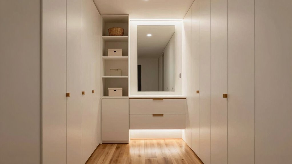 maximize space with hidden storage