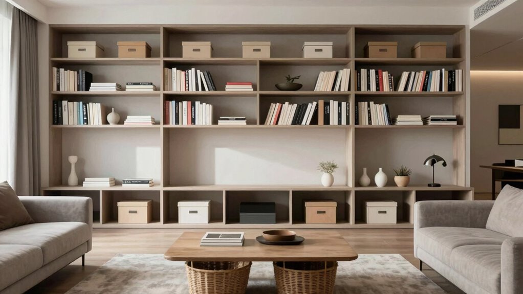 maximize space with hidden storage