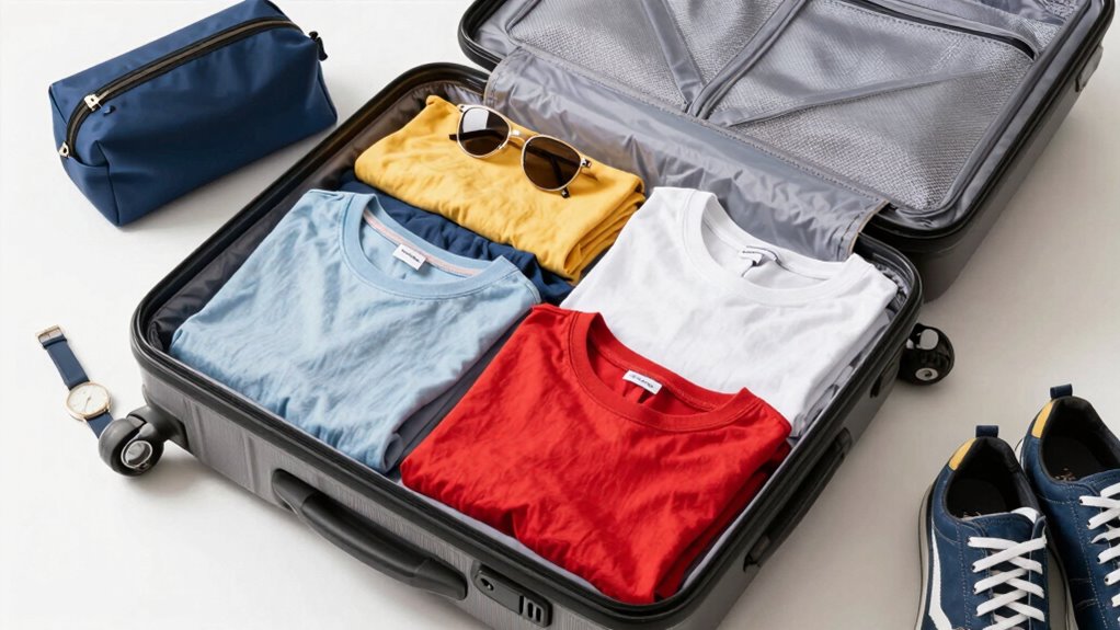 maximize space with versatile clothing