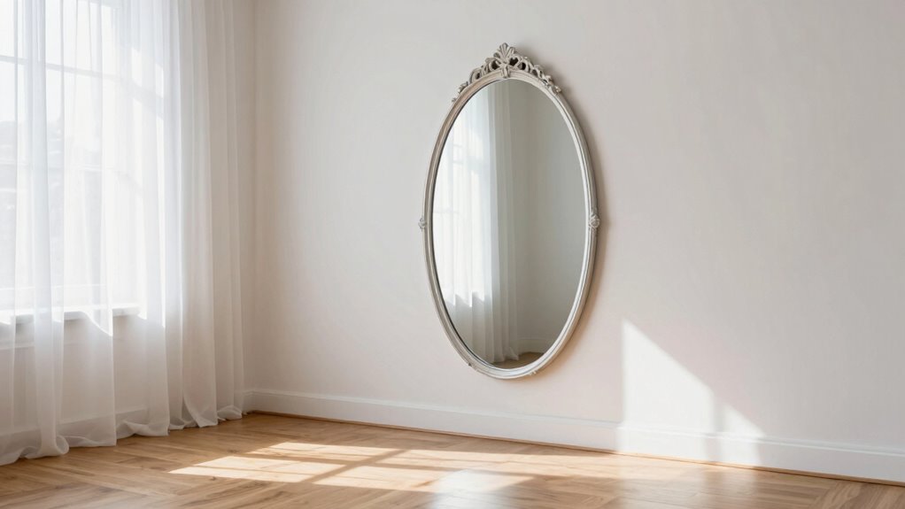 mirror size shape placement
