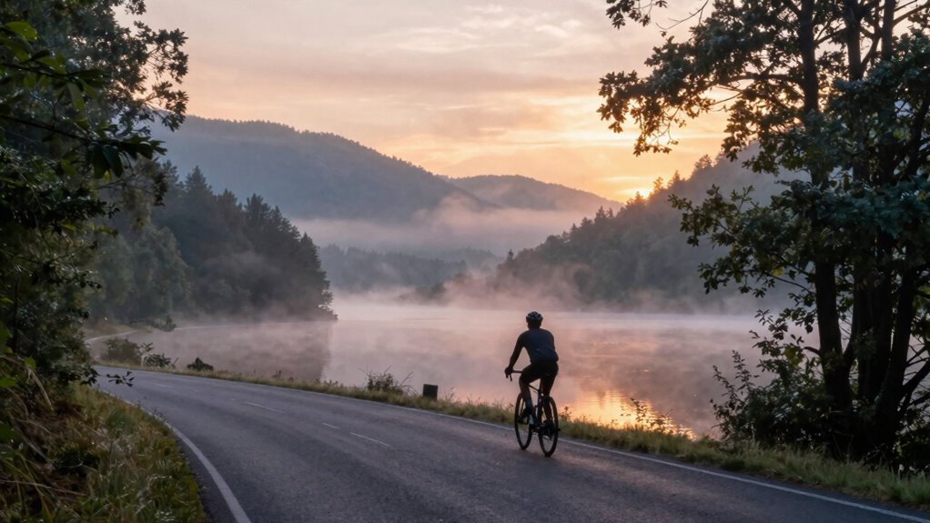 morning travel promotes mindfulness and relaxation