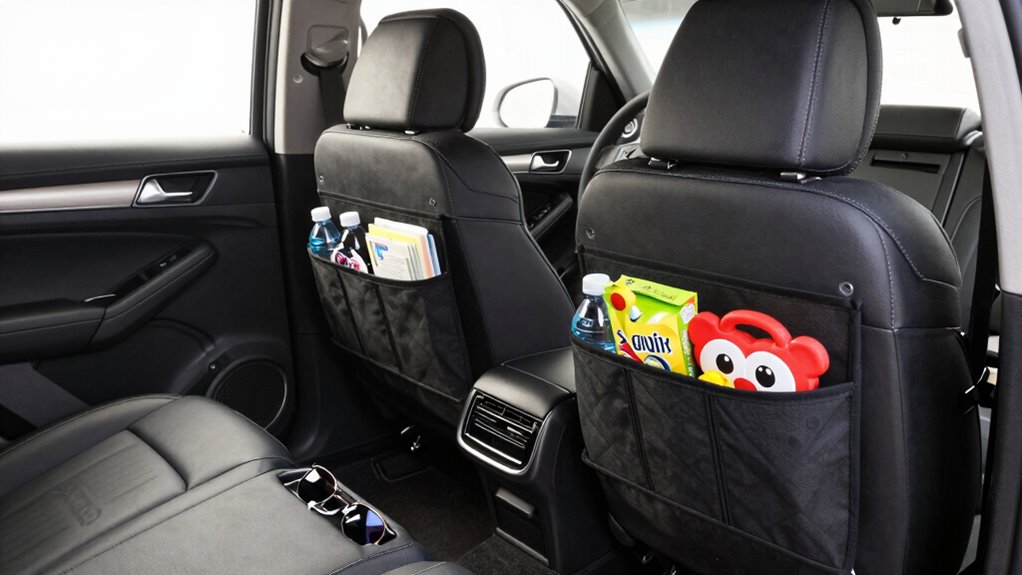 neat organized travel space