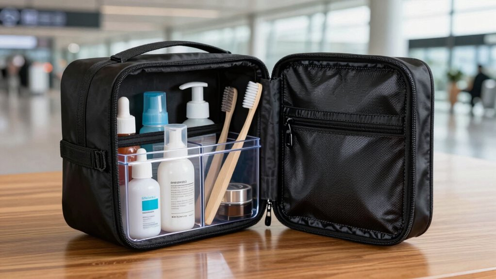 organized durable travel essentials
