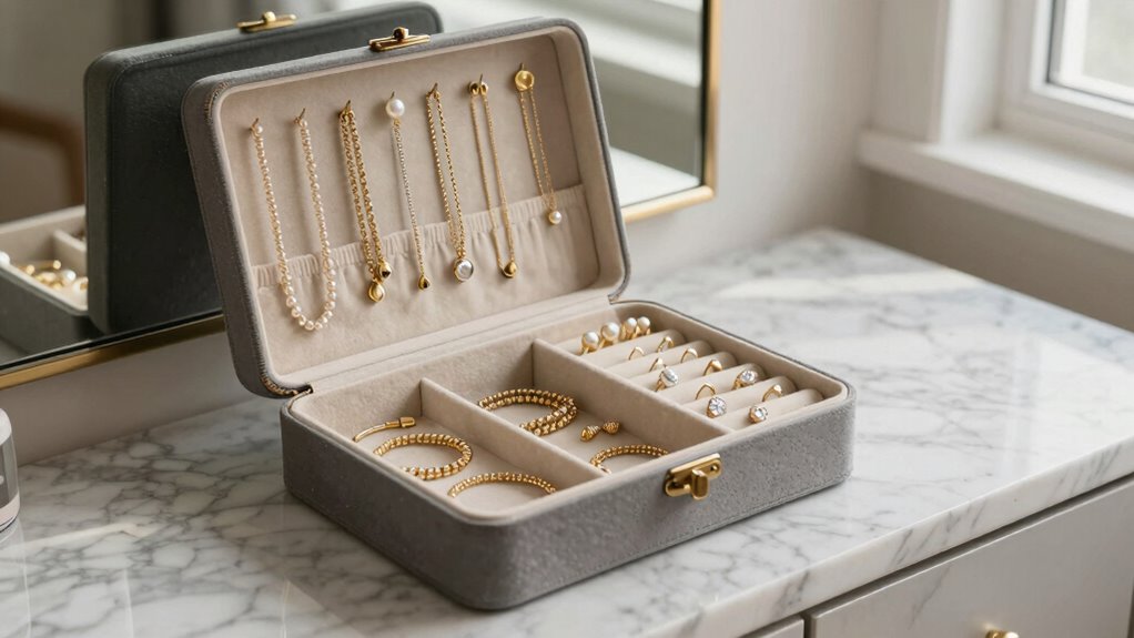 organized jewelry simplifies mornings