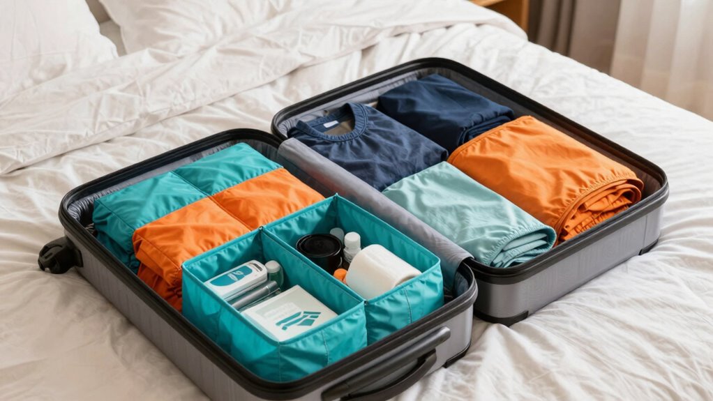 organized packing with cubes