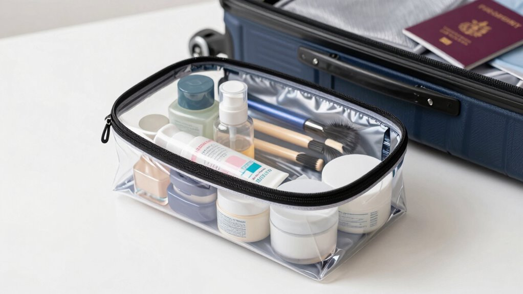 organized secure travel essentials