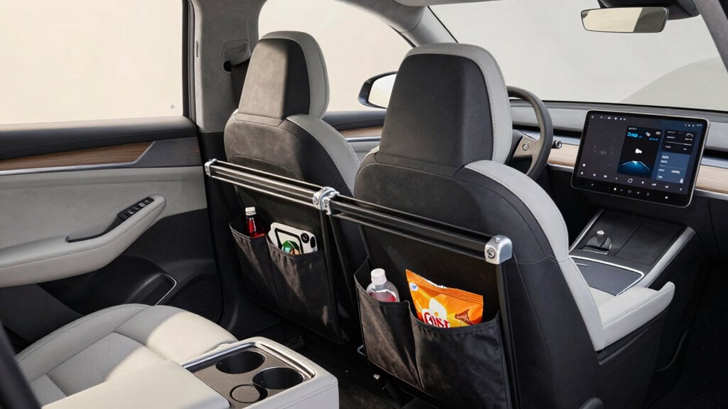 organized stylish car storage
