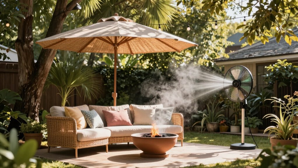 outdoor cooling and weather resistance