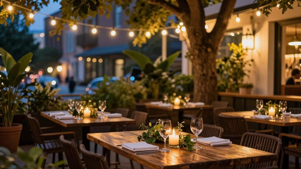 outdoor dining enhances flexible inviting experiences