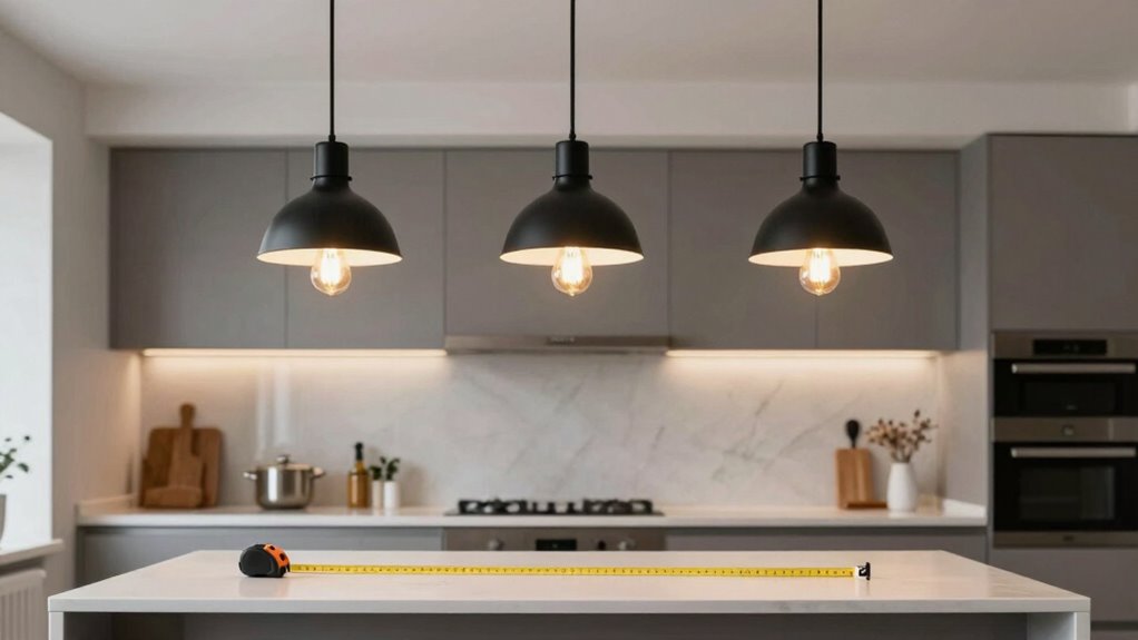 pendant installation measurement essentials