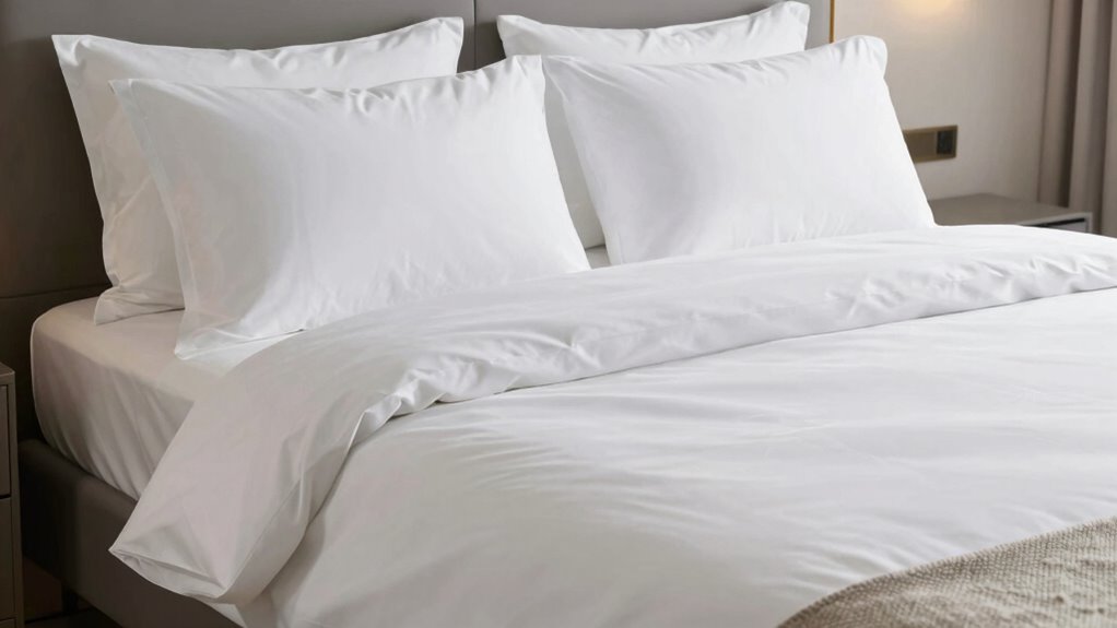 perfect hotel sheet layering