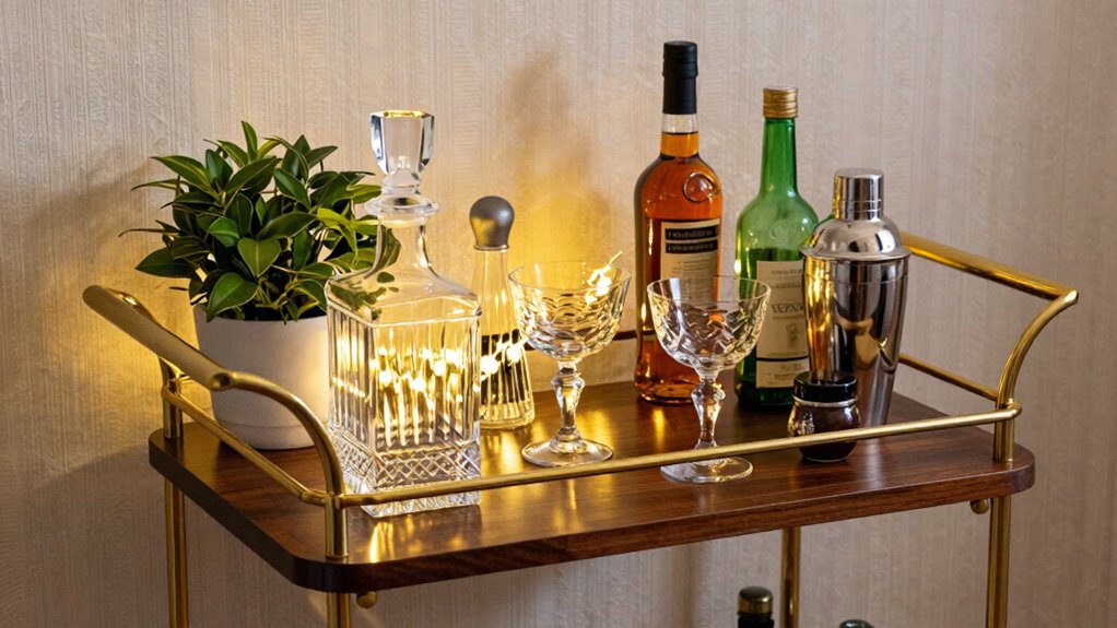 personalized stylish bar display