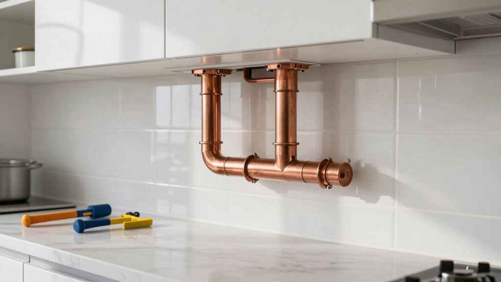 plumbing and ventilation upgrades