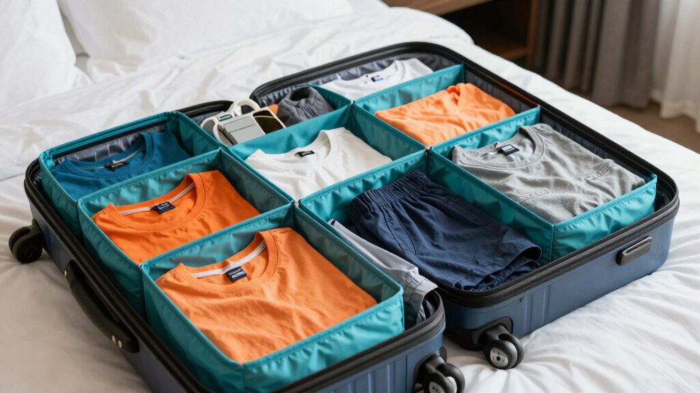 proper packing organized travel