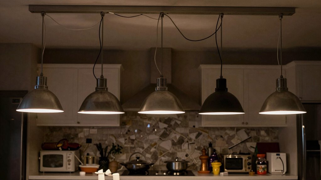 proper pendant lighting placement