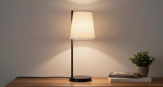 proper table lamp size
